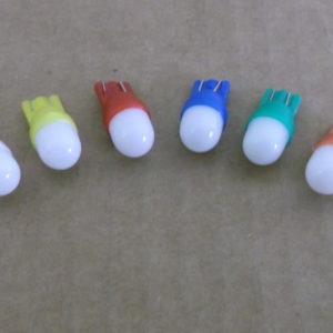 LED 555 Bulb Lamp 2-SMD Super Bright Wedge Non Ghosting House Brand