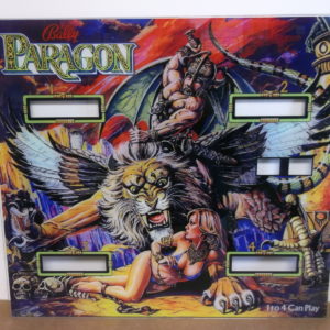 Paragon Backglass 1979 Bally