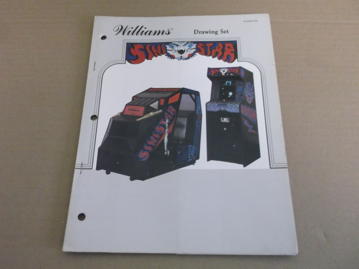 Sinistar 1982 Williams Arcade Game