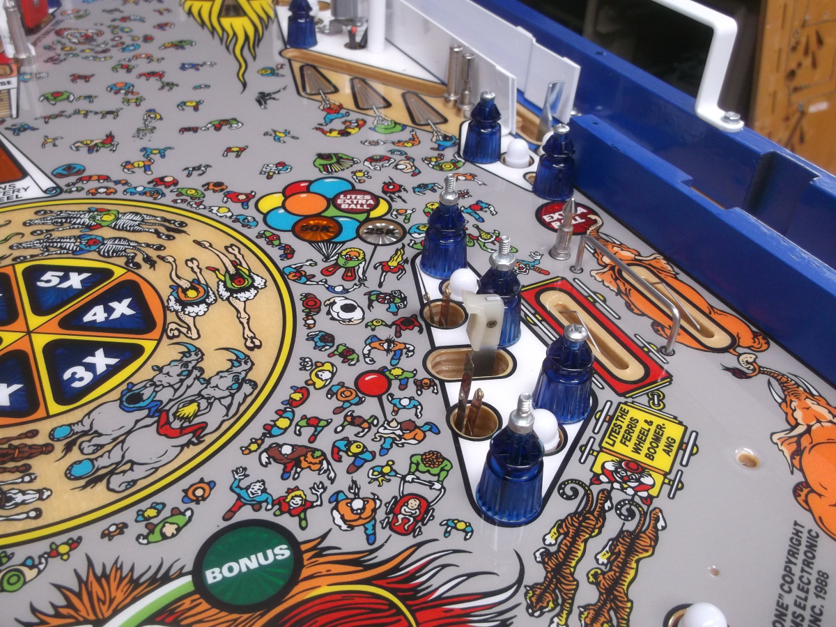 Cyclone Pinball Main Ramp Cyclone 1988 Williams Full 3-Stage Pinball Restoration-Update ...