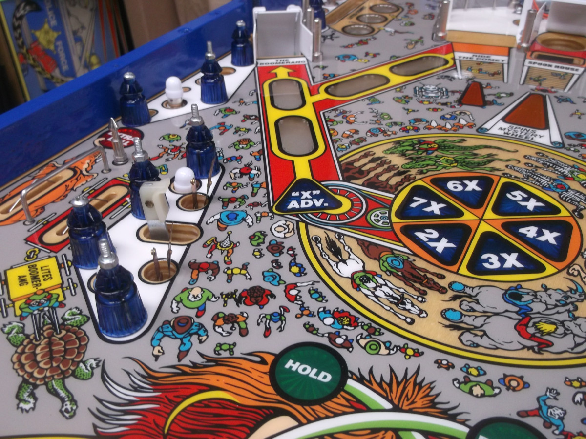 Cyclone Pinball Main Ramp Cyclone 1988 Williams Full 3-Stage Pinball Restoration-Update ...
